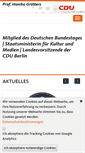 Mobile Screenshot of monika-gruetters.de